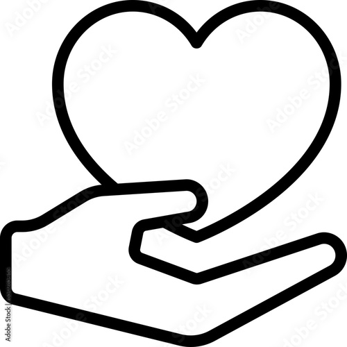 Give Love Heart Icon