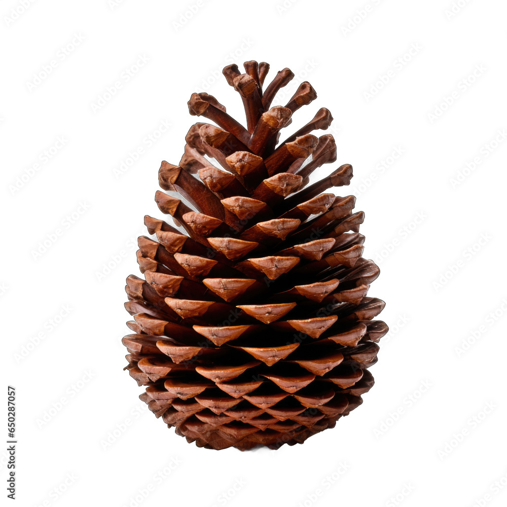 Pinecone Decor isolated on transparent background Pinecone Decor isolated on transparent background