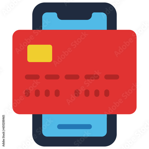 Mobile Credit Card Icon
