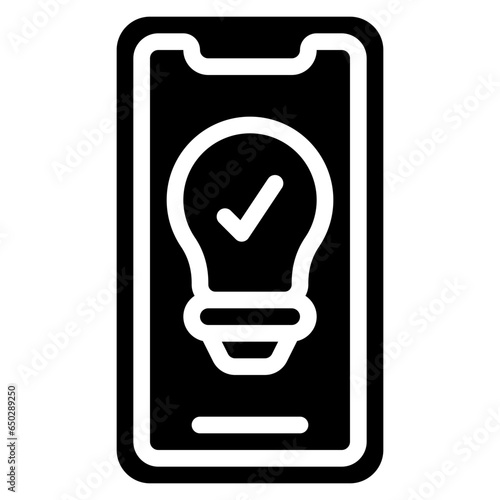 Mobile Controlled Lights Icon