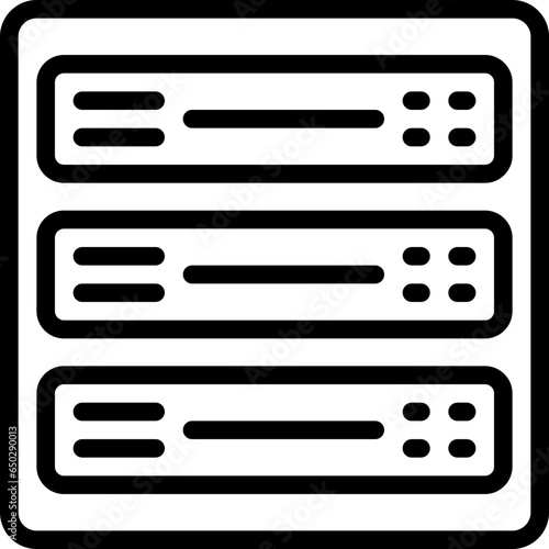 Servers Stack Icon