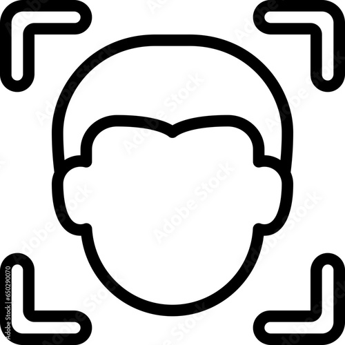 Face Scan Icon