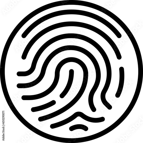 Touch ID Thumb Print Icon