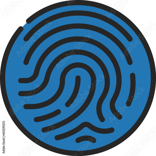 Touch ID Thumb Print Icon