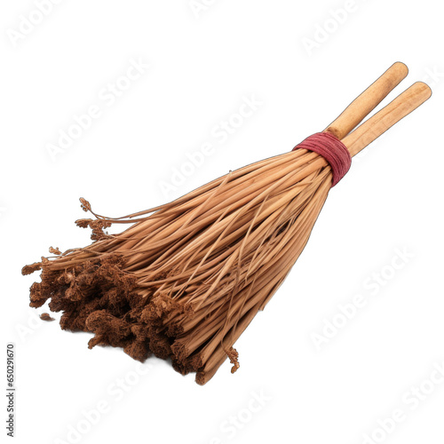 Cinnamon Broom isolated on transparent background