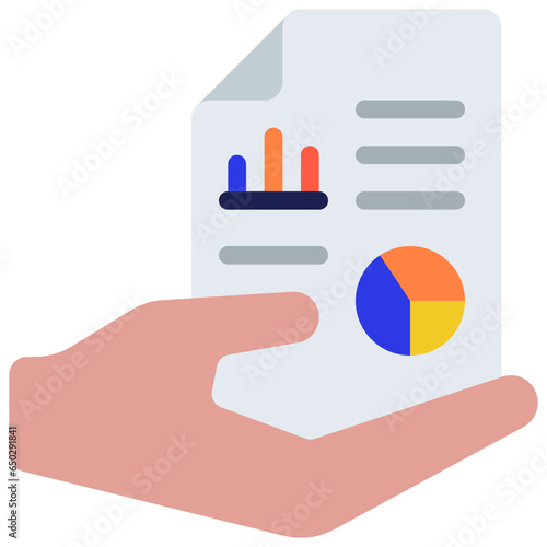 Give Report Document Icon