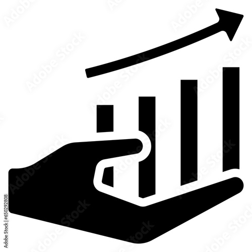 Give Profit Chart Icon