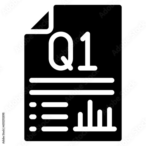 Quarterly Reports Icon