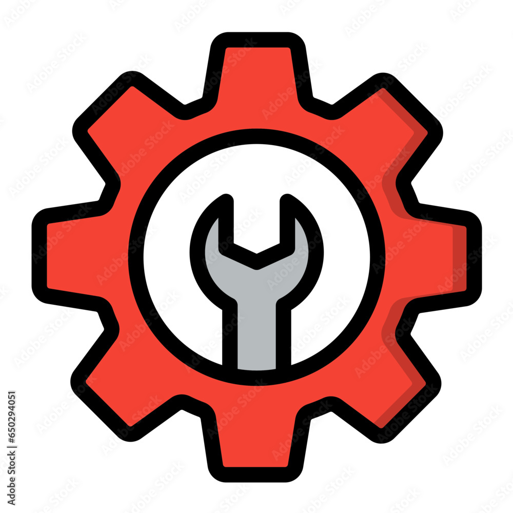 Car maintenance Vector Icon Design Illustration