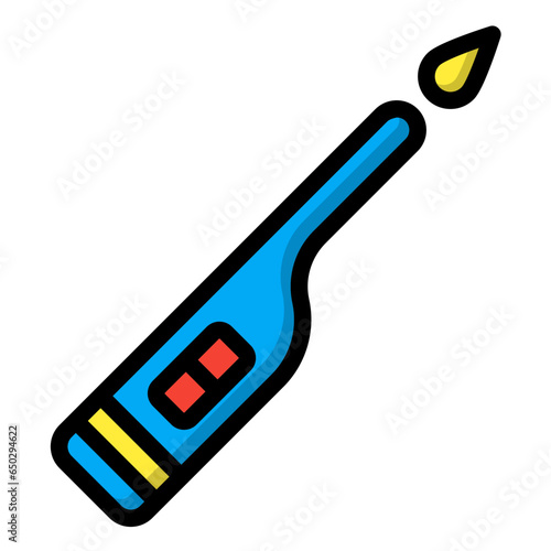 Lighter Vector Icon Design Illustration