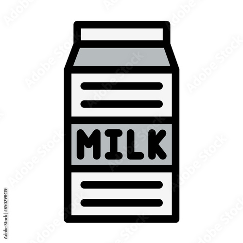 Milk Vector Icon Design Illustration