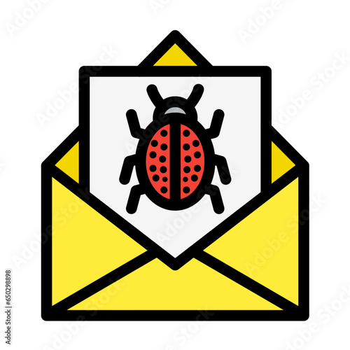 Spam Vector Icon Design Illustration