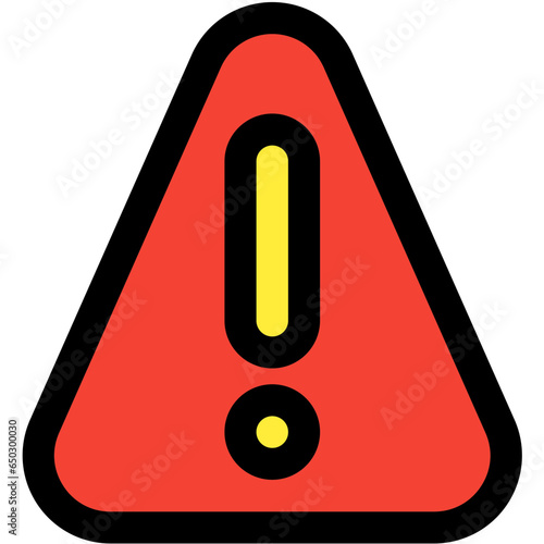 Danger Vector Icon Design Illustration