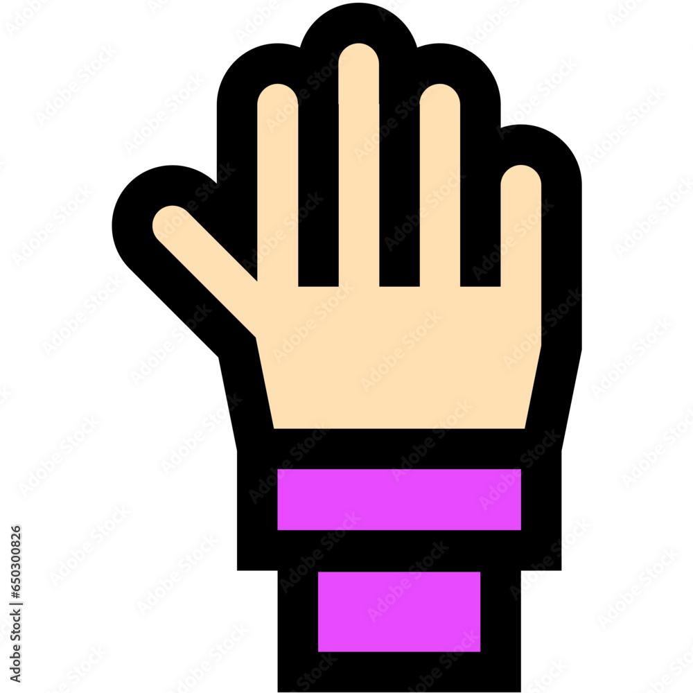 Hand Vector Icon Design Illustration Hand Vector Icon Design Illustration