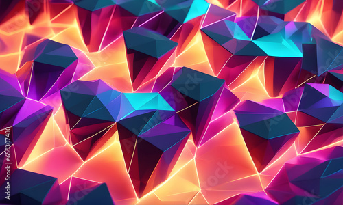 Abstract Technology Futuristic Background Illustration