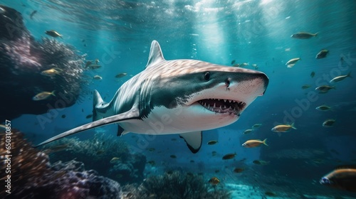 Shark underwater