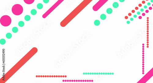 background with circles white