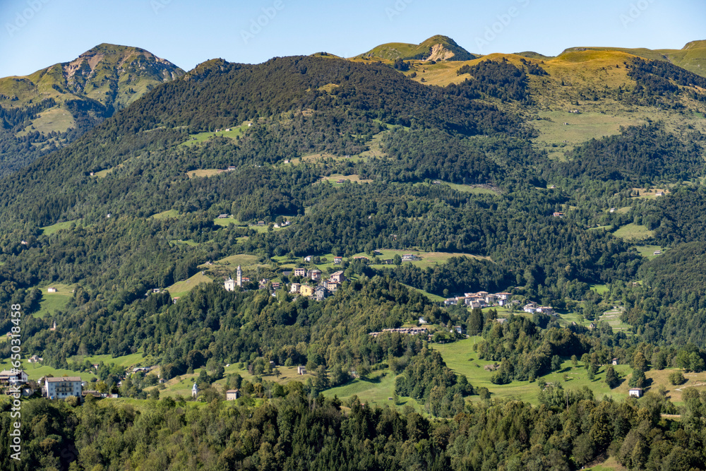 Obraz premium Panorami della Lombardia (Provincia di Bergamo)