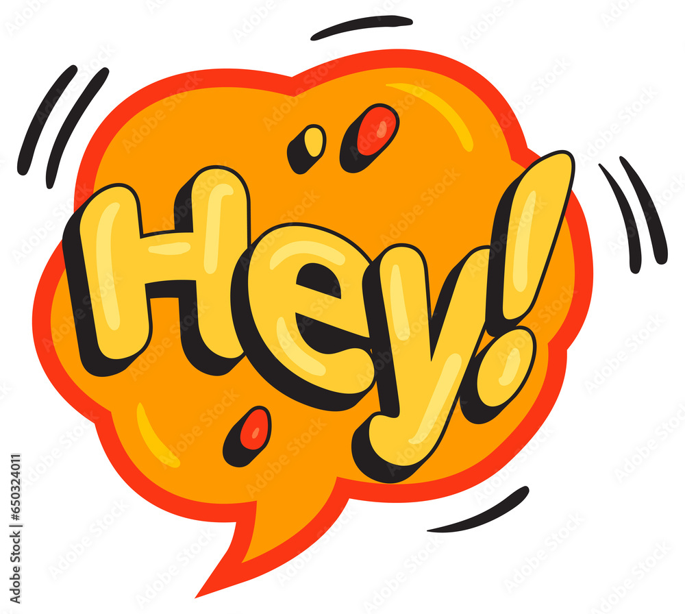 Comic style cool sticker. Bubble label, speech sticker with word for comics book. Humor pop balloon illustration Comic style cool sticker. Bubble label, speech sticker with word for comics book. Humor pop balloon illustration