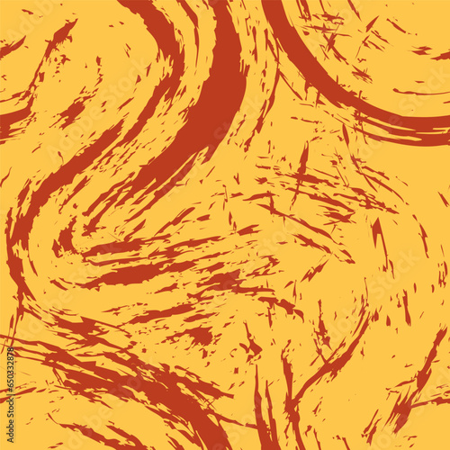 Abstract seamless vector color background. Imitation of crumpled paper, wet cloth or plaster.