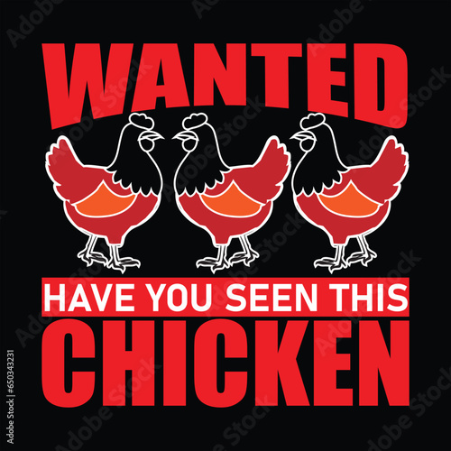 Hen T-shirt design
