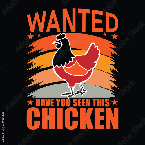 Hen T-shirt design