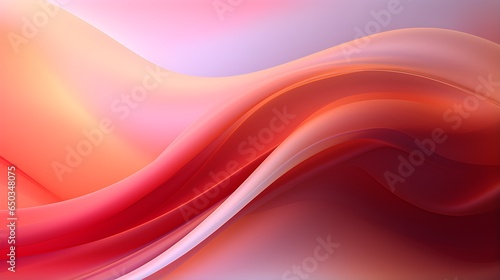 a red and pink background with wavy lines