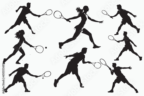 black shilhuttie trnnis player