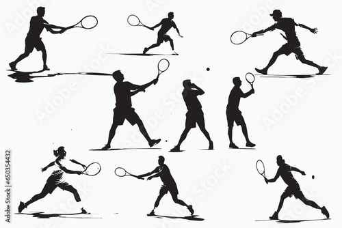 black shilhuttie trnnis player