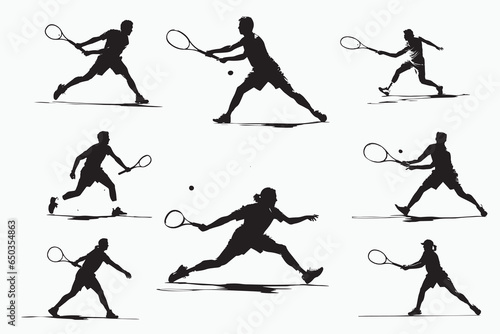 black shilhuttie trnnis player