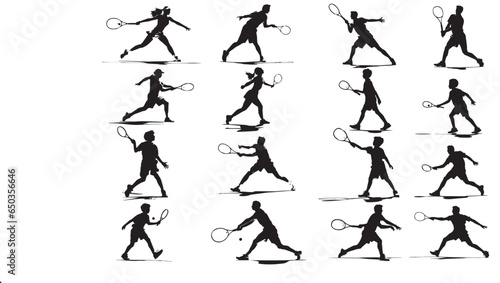 black shilhuttie trnnis player