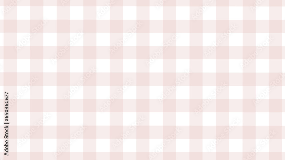 Pink plaid fabric texture as a background Pink plaid fabric texture as a background