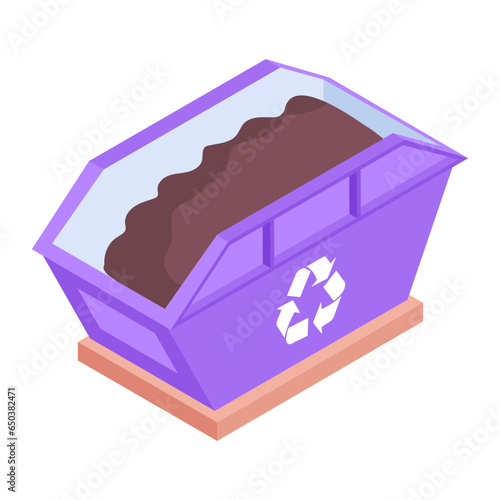 Heres an isometric illustration depicting flyover road 
