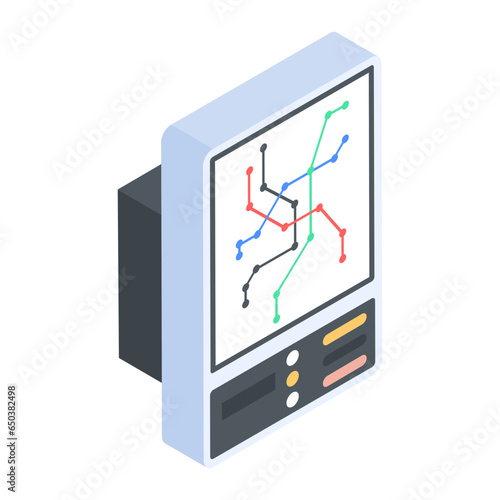 Heres an isometric illustration depicting flyover road 