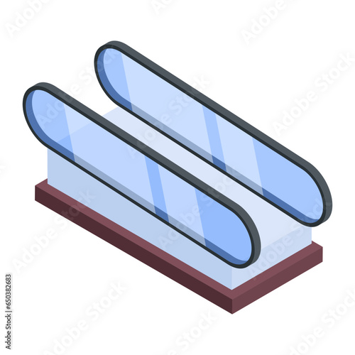 Heres an isometric illustration depicting flyover road 