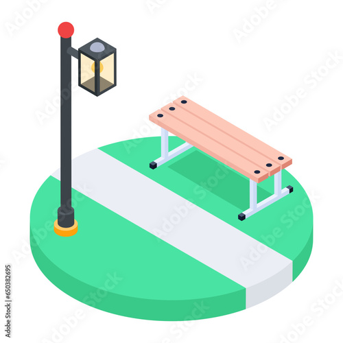 Heres an isometric illustration depicting flyover road 