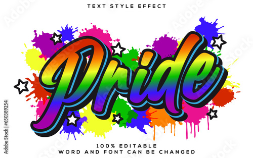 Colorful rainbow text effect 