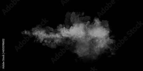 Smoke Stock Image In Black Background