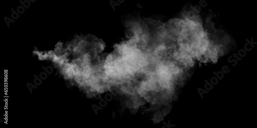 Smoke Stock Image In Black Background