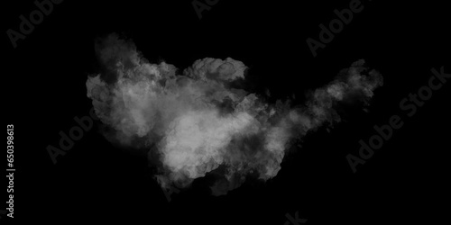 Smoke Stock Image In Black Background