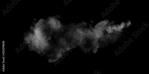 Smoke Stock Image In Black Background