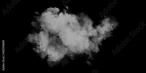 Smoke Stock Image In Black Background