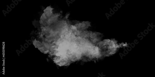 Smoke Stock Image In Black Background