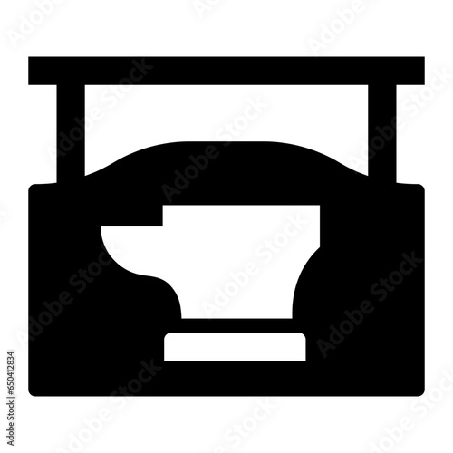 Blacksmith workshop Sign icon