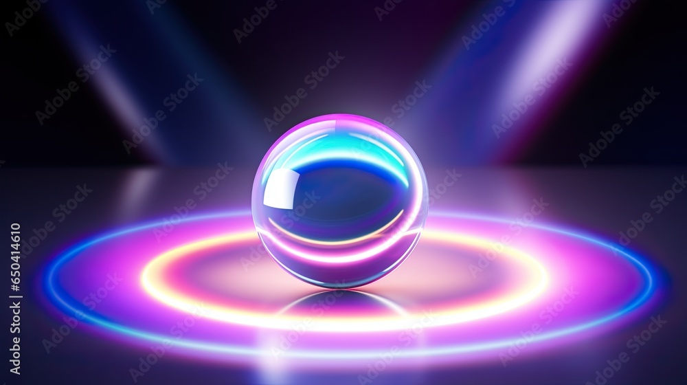 Glowing Neon Marble Background Glowing Neon Marble Background