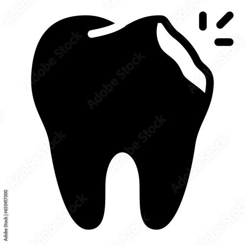 Tooth Decay Deep Caries or Cavity icon