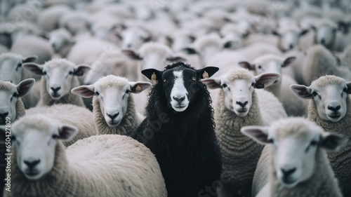 Black sheep amongst white sheep