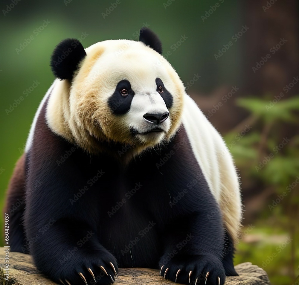 Obraz premium giant panda bear