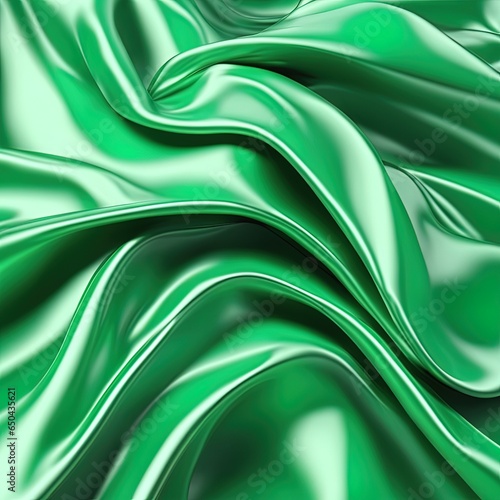 green satin fabric background green satin fabric background abstract green background. vector illustration