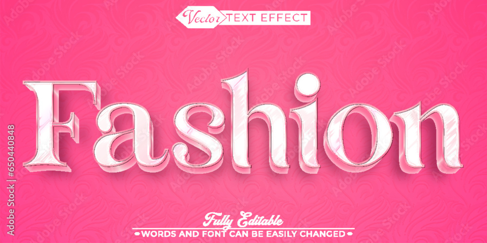 Luxury Elegant Fashion Editable Text Effect Template